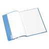 HERMA Heftumschlag Plastik A4, A5 und A6 blau-transparent A4 offen