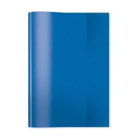 HERMA Heftumschlag Plastik A4, A5 und A6 A5 blau-transparent