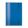 HERMA Heftumschlag Plastik A4, A5 und A6 A5 blau-transparent