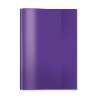HERMA Heftumschlag Plastik A4, A5 und A6 A5 violett-transparent