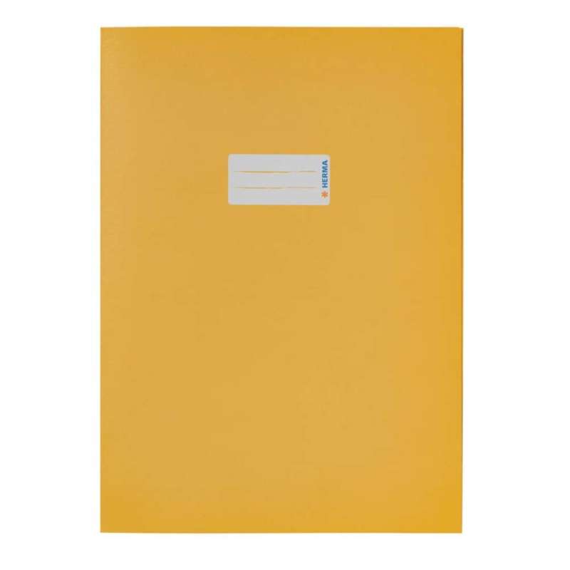 HERMA Heftumschlag Papier A4 und A5 gelb A4