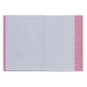 HERMA Heftumschlag Papier A4 und A5 rosa A4 offen