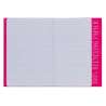 HERMA Heftumschlag Papier A4 und A5 pink A4 offen