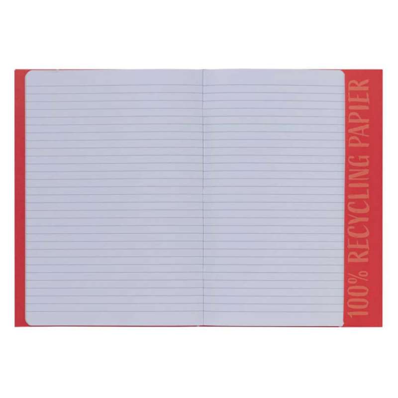 HERMA Heftumschlag Papier A4 und A5 dunkelrot A4 offen