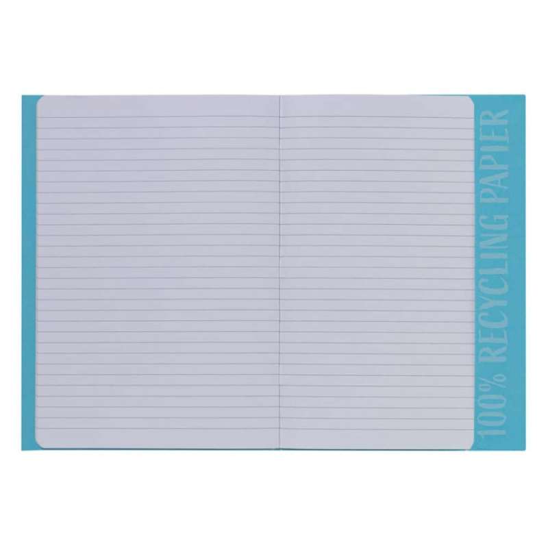 HERMA Heftumschlag Papier A4 und A5 hellblau A4 offen