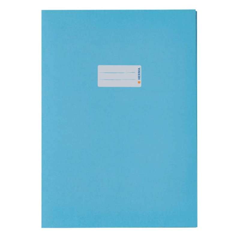 HERMA Heftumschlag Papier A4 und A5 hellblau A4