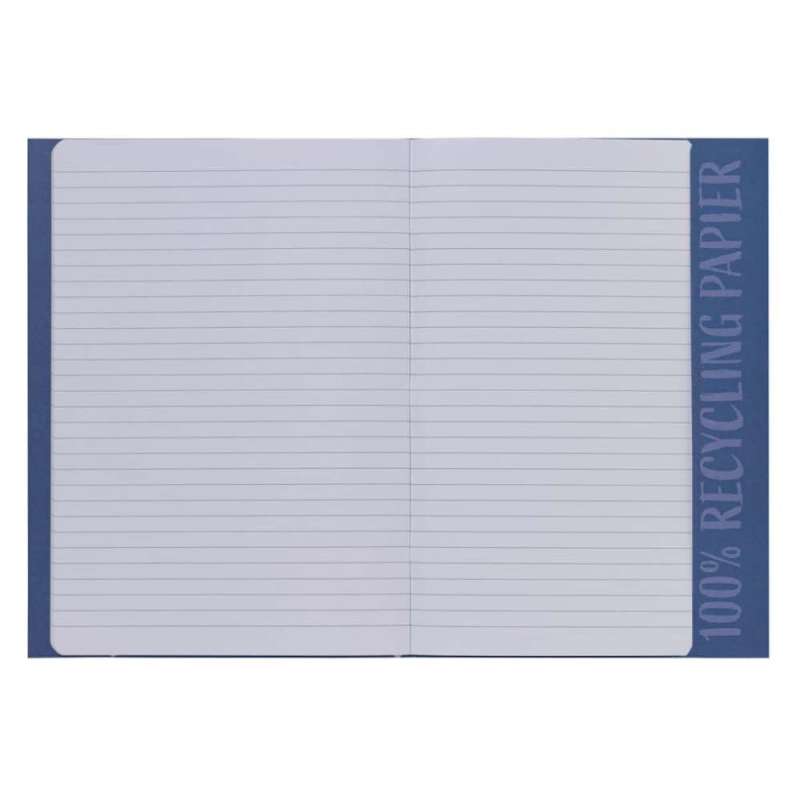 HERMA Heftumschlag Papier A4 und A5 dunkelblau A4 offen