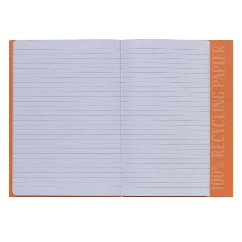 HERMA Heftumschlag Papier A4 und A5 orange A4 offen