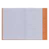 HERMA Heftumschlag Papier A4 und A5 orange A4 offen