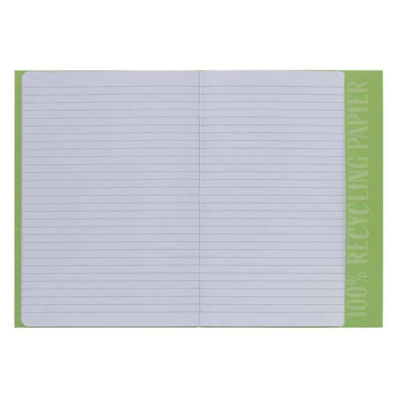 HERMA Heftumschlag Papier A4 und A5 grasgrün A4 offen