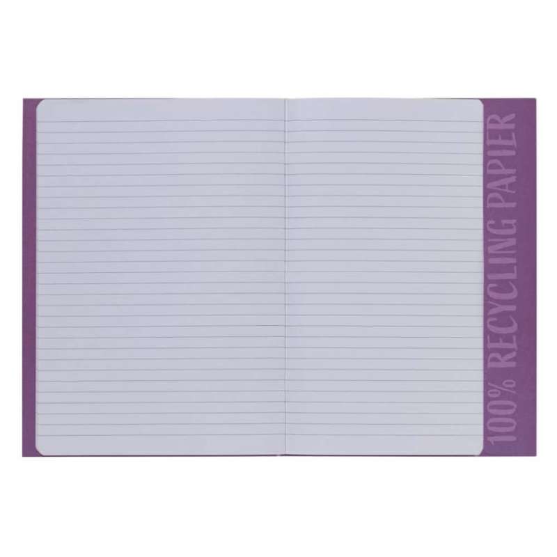 HERMA Heftumschlag Papier A4 und A5 violett A4 offen