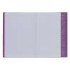 HERMA Heftumschlag Papier A4 und A5 violett A4 offen