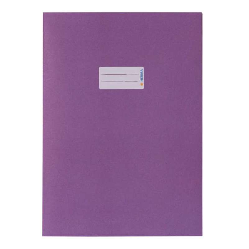 HERMA Heftumschlag Papier A4 und A5 violett A4
