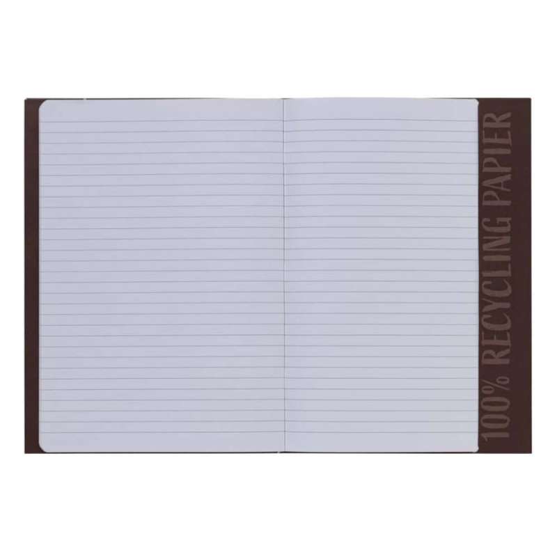HERMA Heftumschlag Papier A4 und A5 braun A4 offen