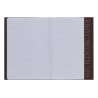 HERMA Heftumschlag Papier A4 und A5 braun A4 offen