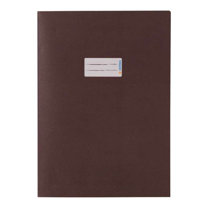 HERMA Heftumschlag Papier A4 und A5 braun A4