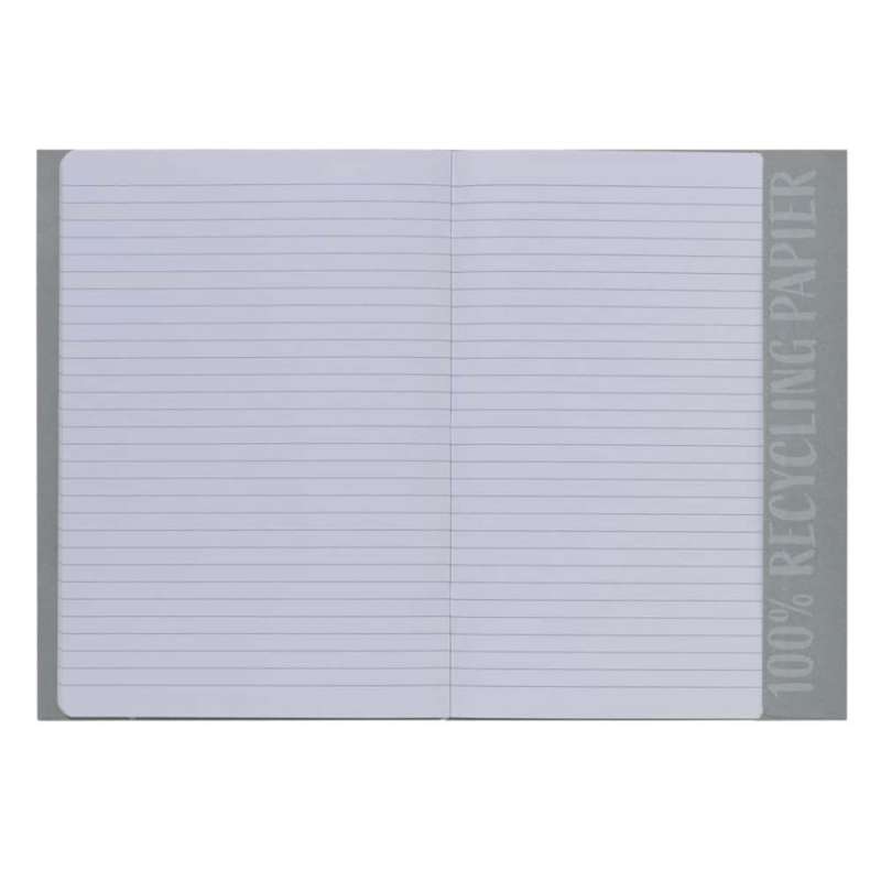 HERMA Heftumschlag Papier A4 und A5 grau A4 offen