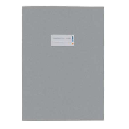 HERMA Heftumschlag Papier A4 und A5 grau A4