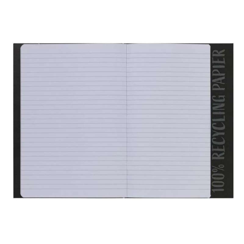 HERMA Heftumschlag Papier A4 und A5 schwarz A4 offen