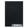 HERMA Heftumschlag Papier A4 und A5 schwarz A4 hinten