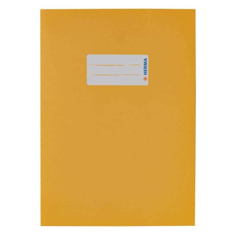 HERMA Heftumschlag Papier A4 und A5 gelb A5