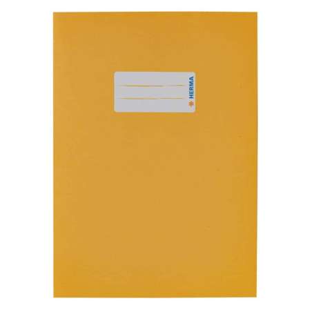 HERMA Heftumschlag Papier A4 und A5 gelb A5