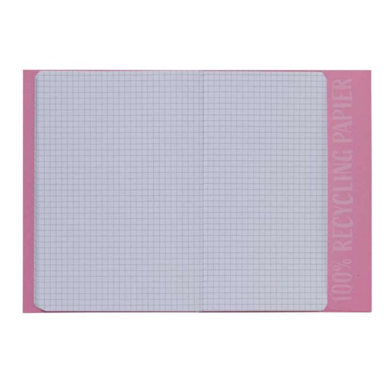 HERMA Heftumschlag Papier A4 und A5 rosa A5 offen