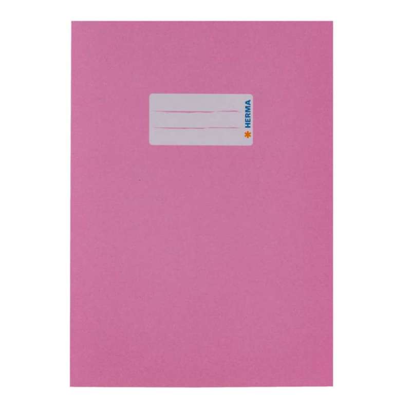 HERMA Heftumschlag Papier A4 und A5 rosa A5