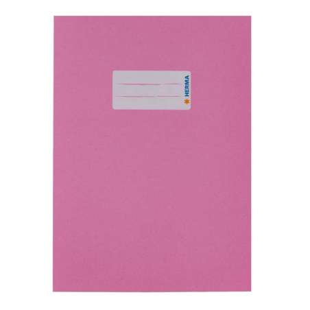HERMA Heftumschlag Papier A4 und A5 rosa A5