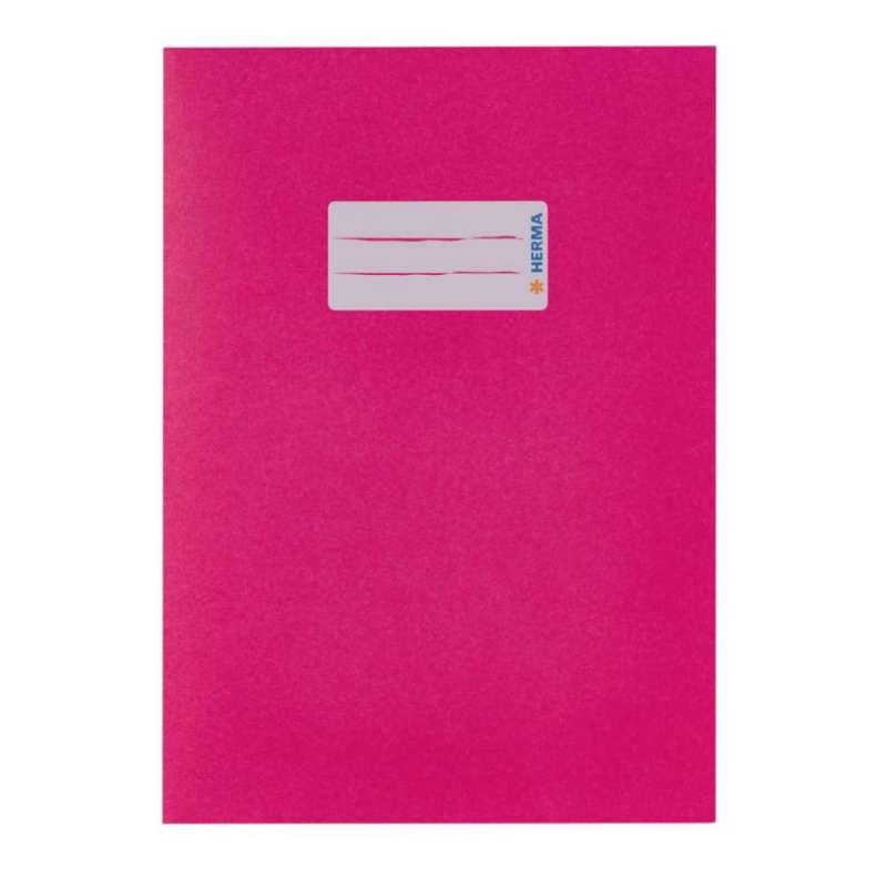 HERMA Heftumschlag Papier A4 und A5 pink A5