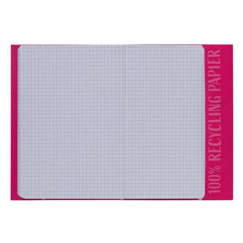 HERMA Heftumschlag Papier A4 und A5 pink A5 offen