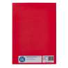 HERMA Heftumschlag Papier A4 und A5 dunkelrot A5 hinten