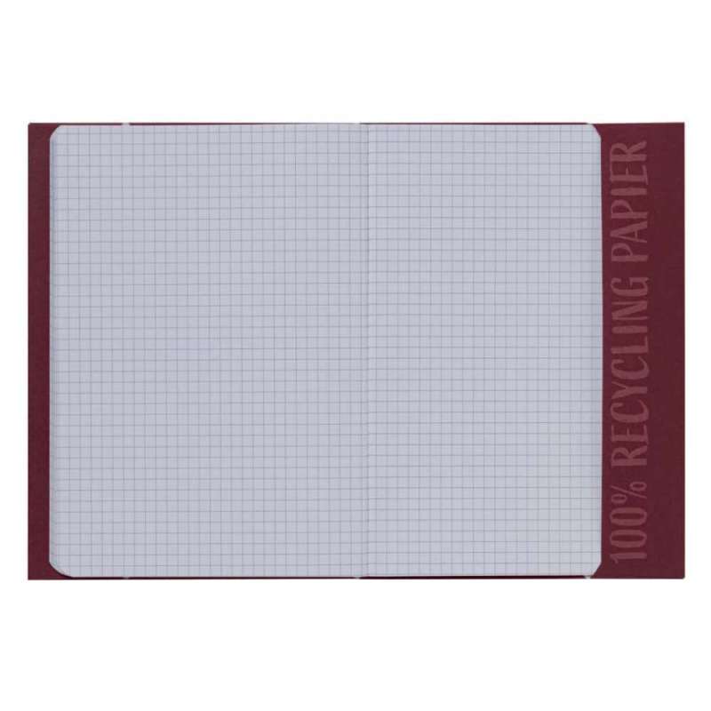 HERMA Heftumschlag Papier A4 und A5 kirschrot A5 offen
