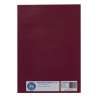 HERMA Heftumschlag Papier A4 und A5 kirschrot A5 hinten