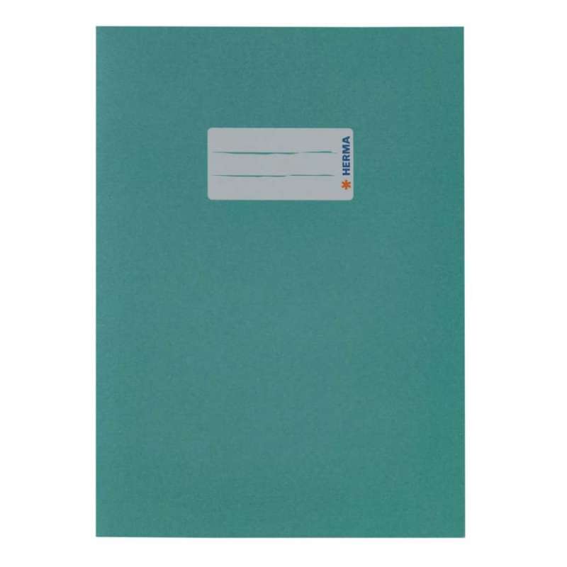 HERMA Heftumschlag Papier A4 und A5 türkis A5