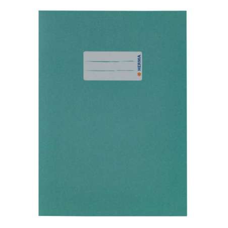 HERMA Heftumschlag Papier A4 und A5 türkis A5