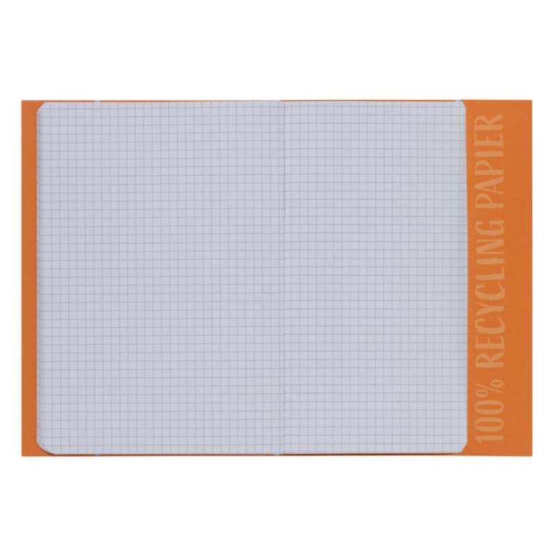 HERMA Heftumschlag Papier A4 und A5 orange A5 offen