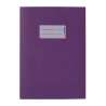 HERMA Heftumschlag Papier A4 und A5 violett A5