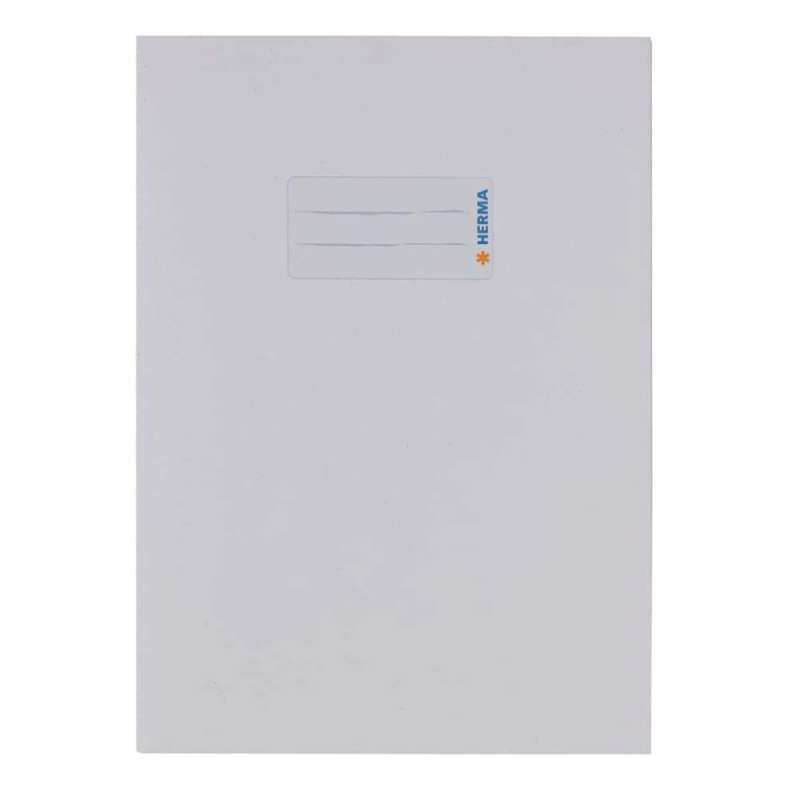 HERMA Heftumschlag Papier A4 und A5 weiß A5
