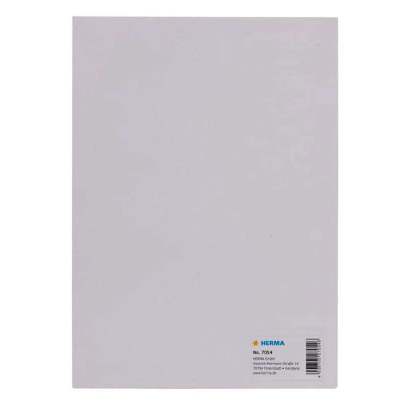 HERMA Heftumschlag Papier A4 und A5 weiß A5 hinten