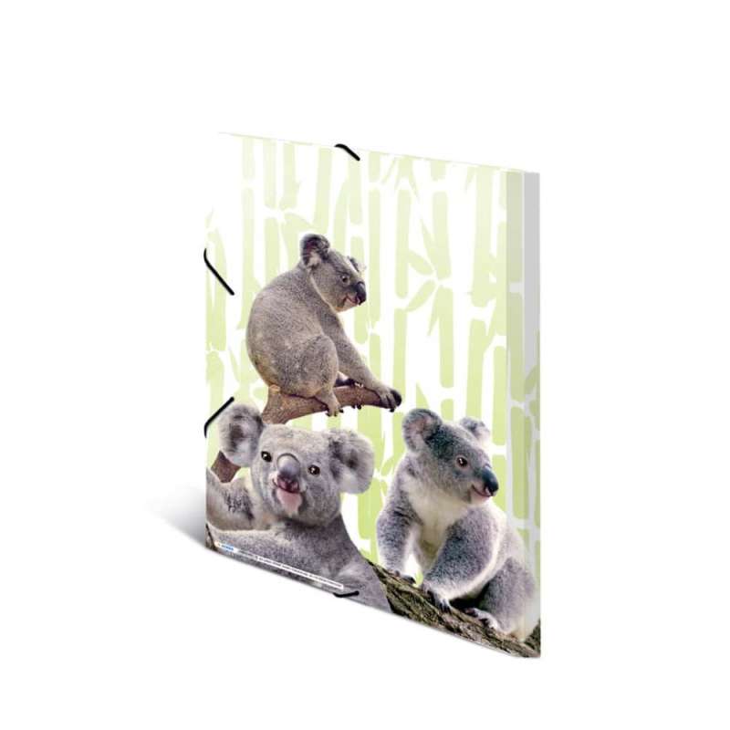 HERMA Sammelmappe A3 mit Motiven exotische Tiere links