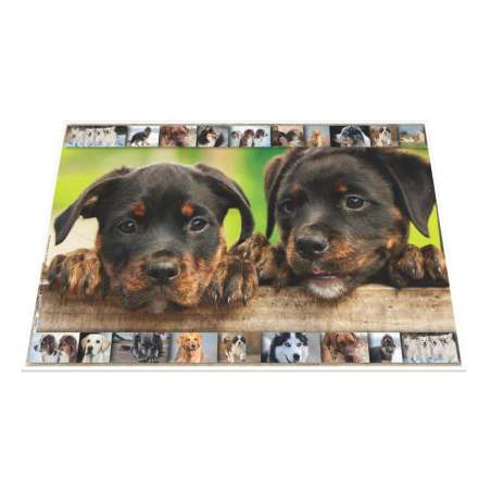 HERMA Schreibunterlage aus Karton mit Motiven Hunde
