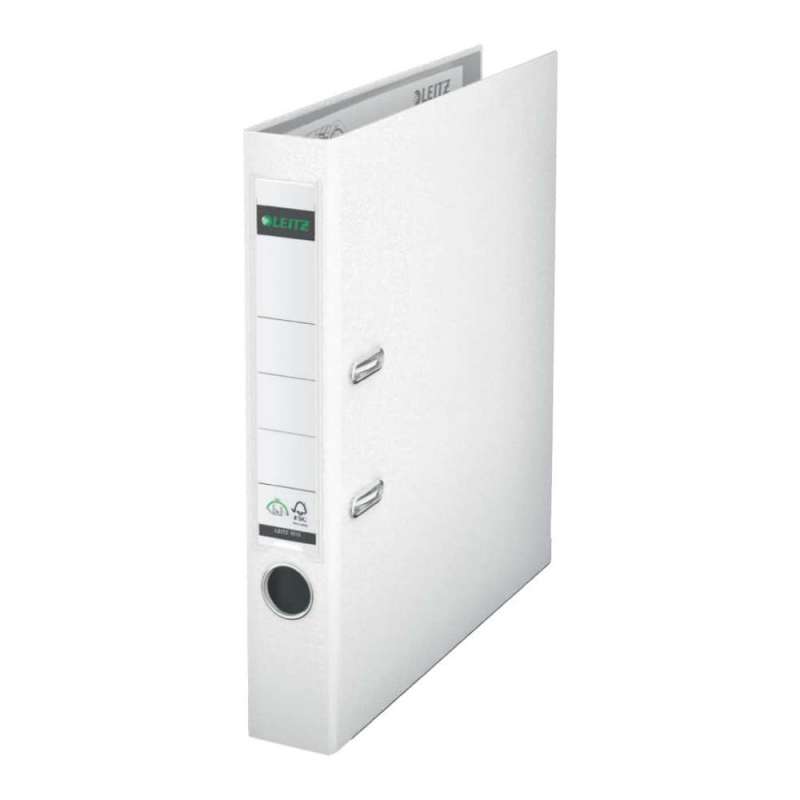LEITZ 1010 Ordner DIN A4 weiß 5,0 cm
