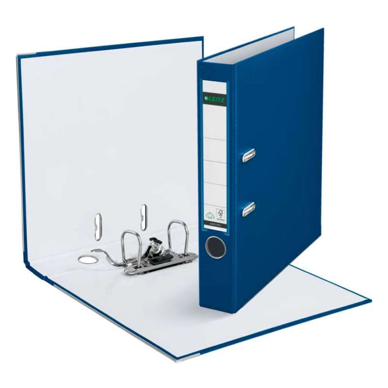 LEITZ 1010 Ordner DIN A4 blau 5,0 cm innen
