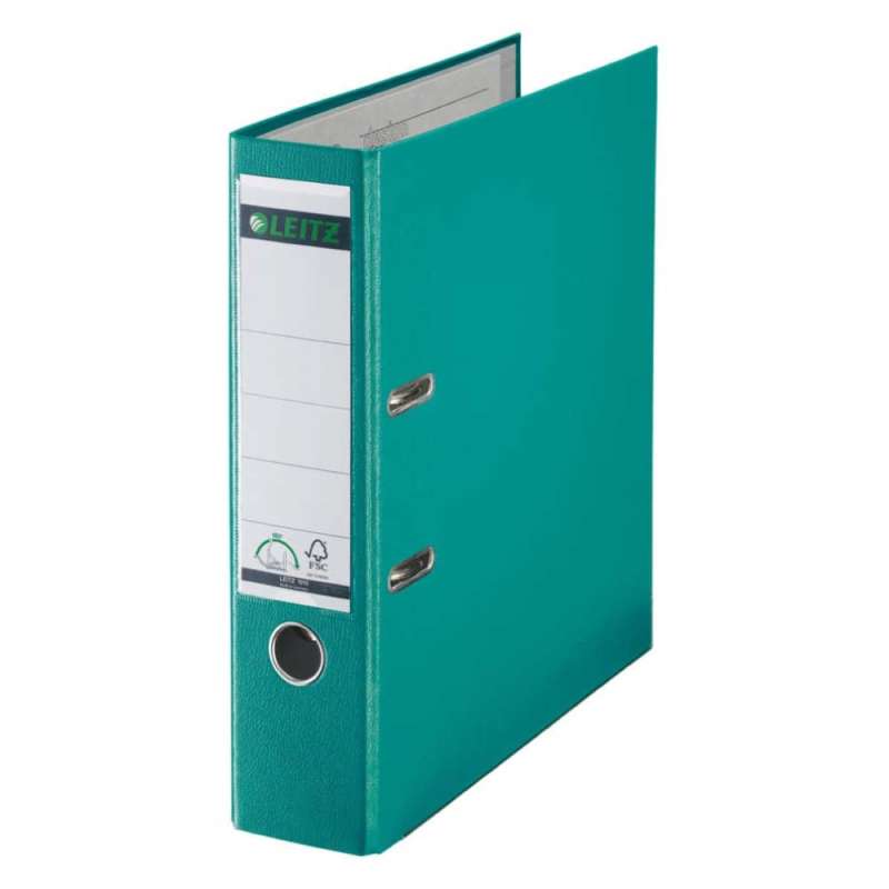 LEITZ 1010 Ordner DIN A4 türkis 8,0 cm