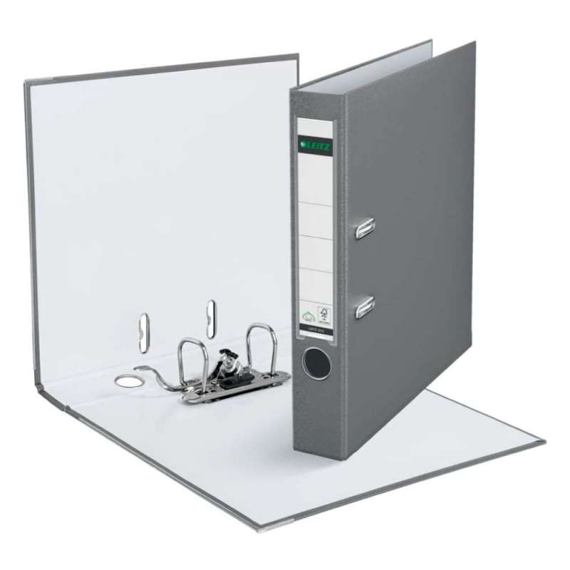 LEITZ 1010 Ordner DIN A4 grau 5,0 cm innen