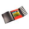 LEITZ Eckspanner / Ordnungsmappe Solid DIN A4 hellrot offen