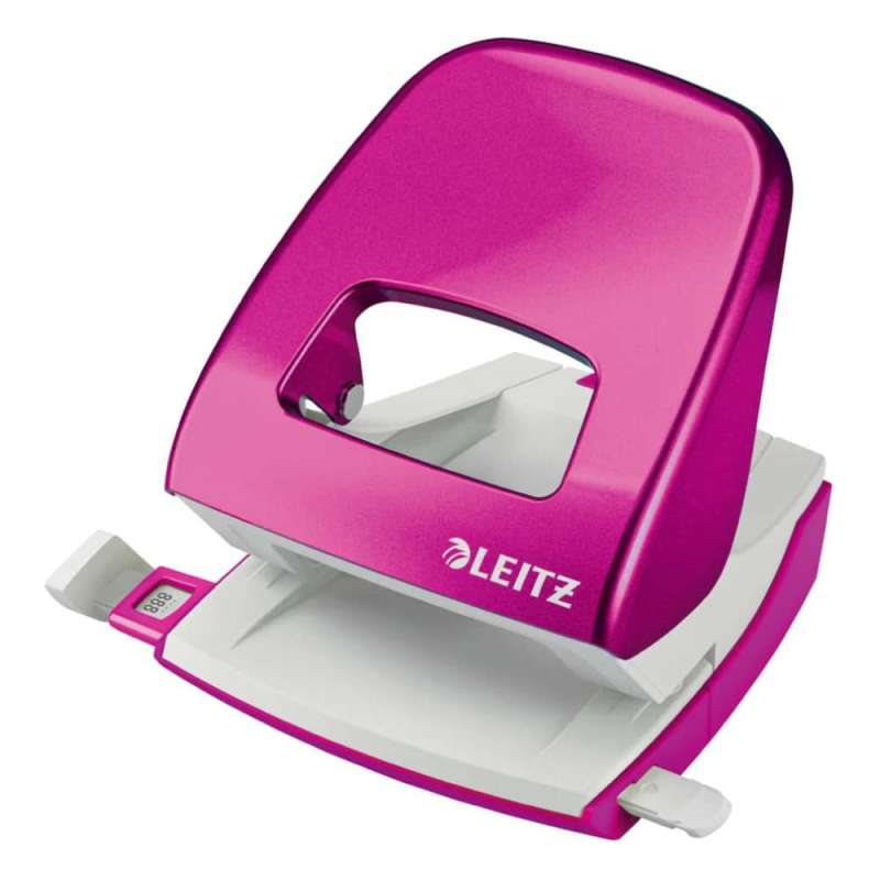 LEITZ Bürolocher NeXXt Metall pink