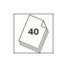 LEITZ Bürolocher NeXXt Stark 40-Blatt