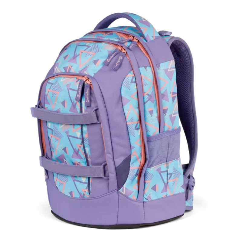 SATCH Schulrucksack pack 80s Dance Vorderansicht seitlich 2